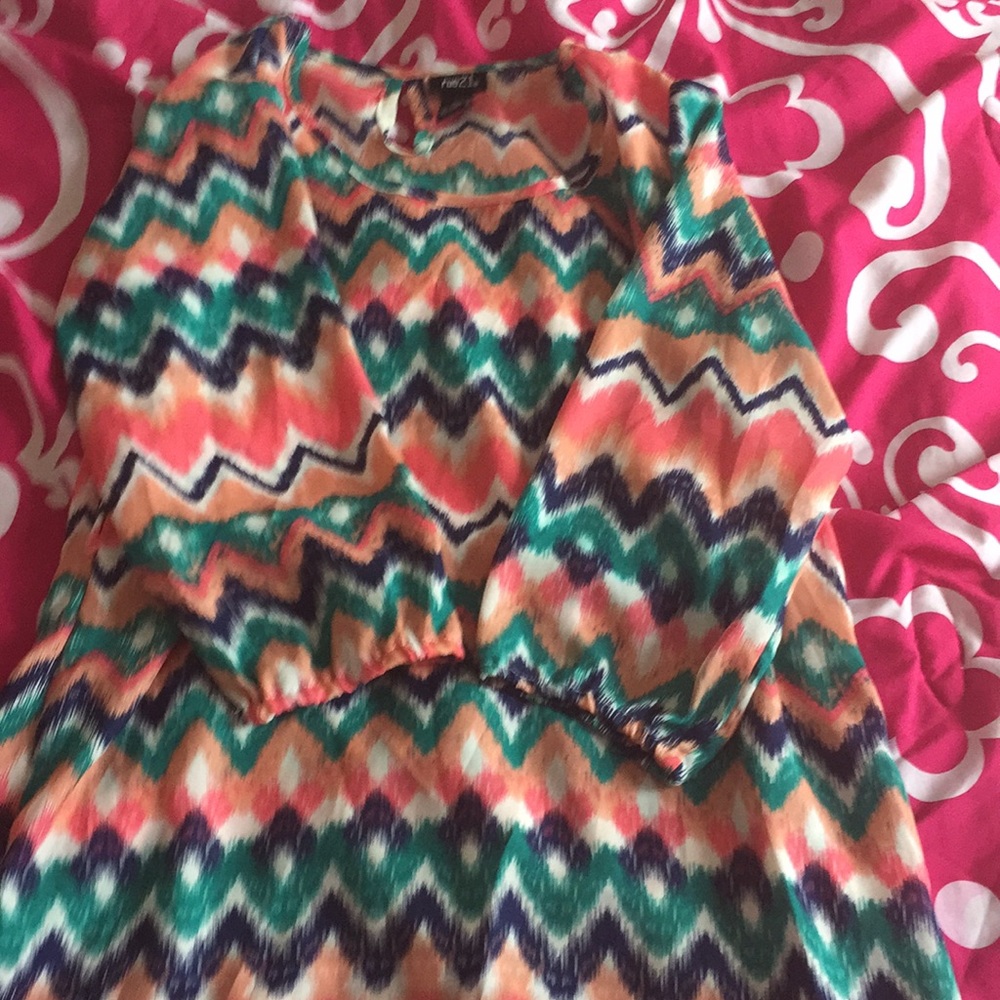 Different colored dress